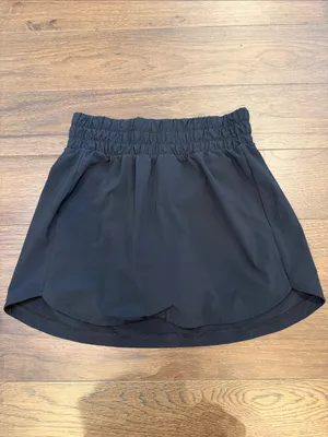 Z by Zella Black Interval High Waist Skort XS thumbnail 2