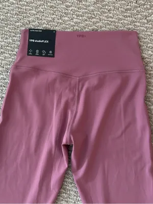 Abercrombie & Fitch Mauve Pink Leggings & Sports Bra Set thumbnail 6