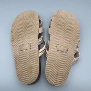 Circus Sam Edelman Oleander Shoes Size 7 Metallic Gold Pink Braided Sandals thumbnail 8