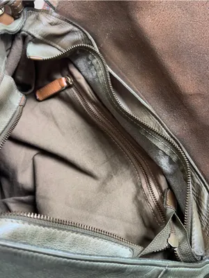 Free People We The Free Benton Messenger Bag in Olive Green - New w/ Flaw thumbnail 12