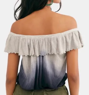 Women's Cora Lee Off The Shoulder Top, Night Fall Combo thumbnail 2