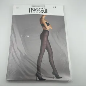 Wolford Lilien Tights Black thumbnail 2
