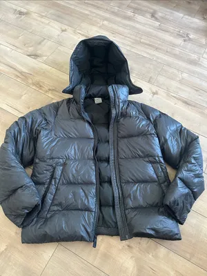 Nike Anthem 700 Down Puffer Jacket Dark Gray Grey Women’s Size M Hooded thumbnail 3