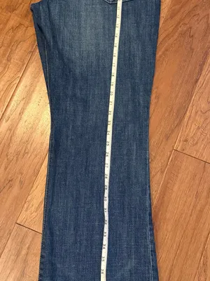 GAP Women's Wide Leg Jeans - Denim Blue thumbnail 5