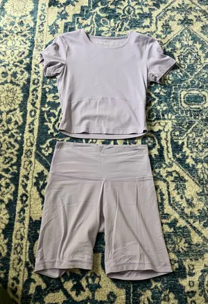 Aritzia TNA light lavender butter set thumbnail 1