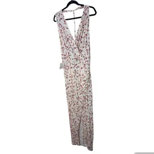Free People Daria Graphic Maxi Dress in Ivory Combo Size XL thumbnail 6