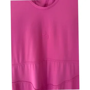 Joy Lab Pink V-Neck Cap Sleeve Flare Leg Activewear Jumpsuit Large thumbnail 5