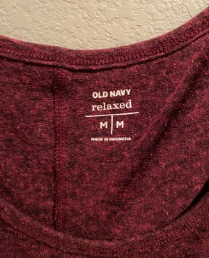 Maroon Tank Top thumbnail 2