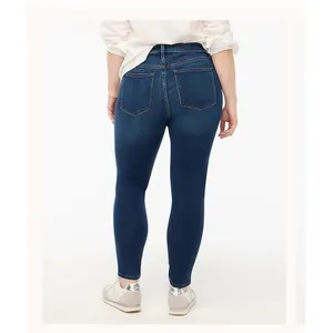 J.Crew Curvy High Rise Skinny Jeans Women's Size‎ 30 Medium Wash Stretch NEW thumbnail 3