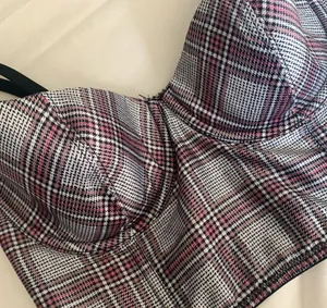 Victoria’s Secret Plaid Corset Top 34B thumbnail 2