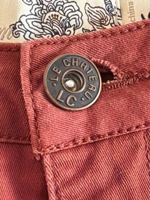 Le Chateau Red Flare Pants thumbnail 6