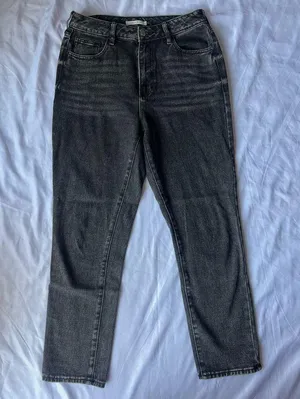 PacSun Black Mom Fit High Waist Jeans thumbnail 5