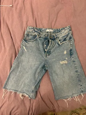   Mango distressed bermuda shorts thumbnail 4