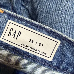 Gap Womens Denim Maxi Skirt Medium Wash Front Slit High‎ Rise Size 28 6 Tall thumbnail 5