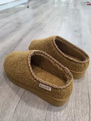 Bearpaw Women's Snuggle Martis Slippers Sz 10 WIDE Brown Faux Shearling Slip-On thumbnail 9
