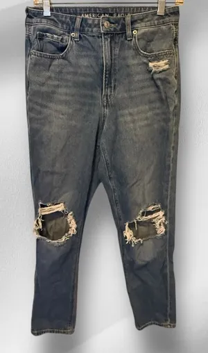American Eagle Destroyed‎ Mom Jeans thumbnail 1