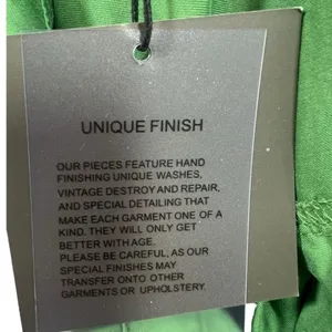 NWT Le Lis‎ Button Down Long Sleeve Blouse Top Kelly Green L thumbnail 5