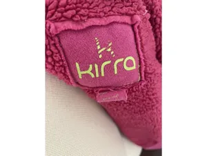 Kirra Vintage Y2K Hot Pink Zip Up Hoodie Sherpa Lined Xs thumbnail 3