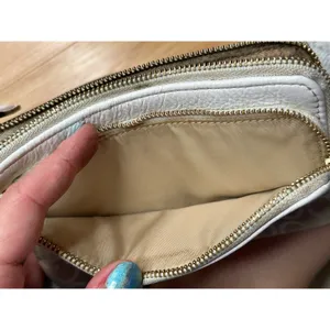 Coach: Tan Graphic Wristlet thumbnail 6