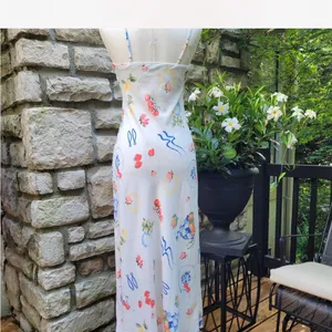 Abercrombie & Fitch pattern maxi Dress - xsmall petite NWT thumbnail 2