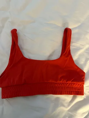 Daily Drills Red Reversible Bra Top thumbnail 2