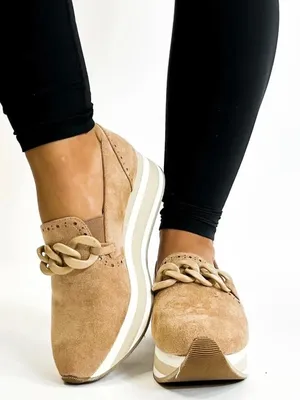 Corkys So What Brown Platform Slip On Loafer Sz.8 thumbnail 2