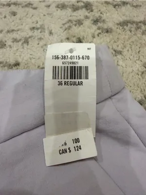 Abercrombie & Fitch NWT Lavender High Rise Ultra Wide Pants 22R 36 thumbnail 6