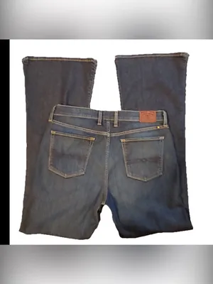Lucky Brand Charlotte Kick Flare 14/32 Boho Festival Country Preppy Bootcut Y2K Grunge thumbnail 3