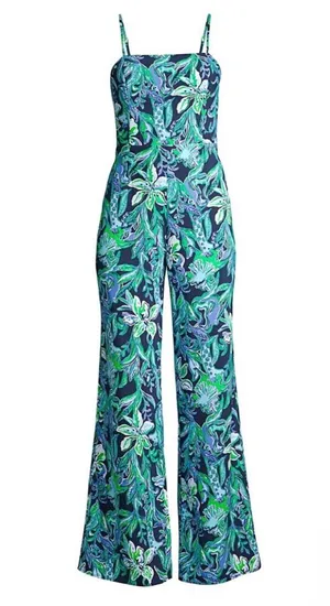 Lilly Pulitzer NILA JUMPSUIT SIZE 0 thumbnail 1