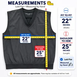 778 Outdoor Voices RecNylon V-Neck Vest Black Medium thumbnail 12