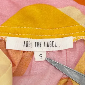 Abel The Label‎ Anthropologie Maxi Dress Small Tiered Flowy Boho Indie Hippie thumbnail 8