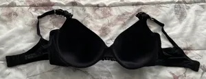 Natori Bra Black Body Double with Lace Full Fit, size 34DD thumbnail 9