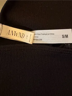NWOT Ribbed Black Bralette & Boyshort Set with Snap-Ring Accents thumbnail 7