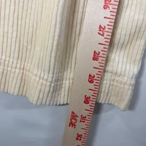 Universal Threads Cream Corduroy Wide Leg Pants High Rise Beige Size 4 NEW thumbnail 11