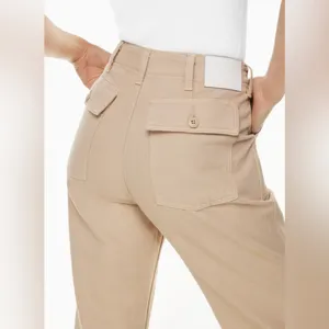 Aritzia DENIM FORUM The '90s Utility Hi-Rise‎ Loose Jean Humus Beige Size 29 thumbnail 12