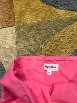 superdown Quincy Strapless Top Pink Tube Top Revolve Size XS thumbnail 2