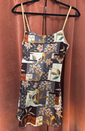 Zaful Pattern Mini Dress thumbnail 1