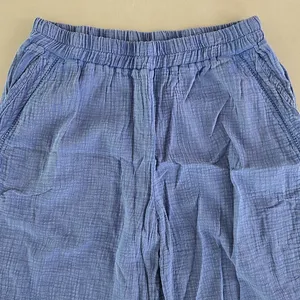 Japna Lounge Beach Blue Capri Pants thumbnail 2