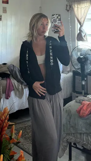 Black Zip Up Hoodie  thumbnail 3