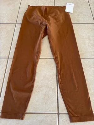 Lululemon Align High Rise 25” Copper Brown Size 10 NWT thumbnail 3