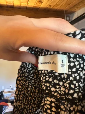 Abercrombie Pattern Linen Shorts thumbnail 3