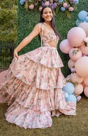 Selkie dress Pink Size XS thumbnail 1