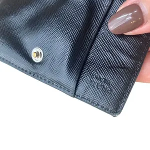 Prada Women’s Nylon‎ Tessuto Mini Wallet Black Iconic Y2K Multi-compartment thumbnail 4