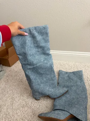 Amazon heeled boots thumbnail 4