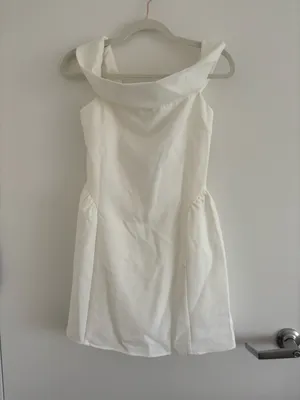 NWT Princess Polly Main Character Strapless Mini Dress White thumbnail 4