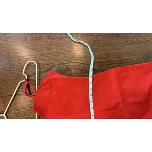 Revolve Lovers + Friends Wendy Linen Mini Dress Size Small Red Cocktail 1757 thumbnail 10