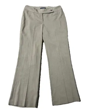 CHRISTOPHER BLUE Bootcut Dress Pants Lightweight Sz 4. Taupe Career Classic Chic thumbnail 1