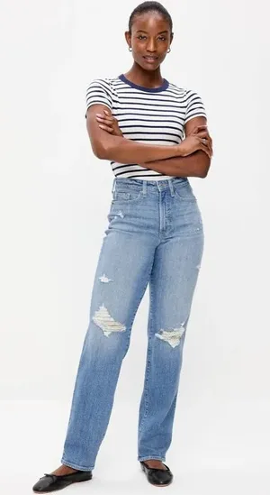 Old Navy Navy Jeans thumbnail 1