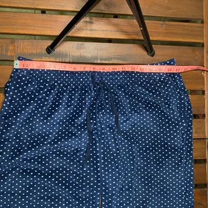 Daniel Buchler Blue Polka Dot Lounge Pants Size M thumbnail 3