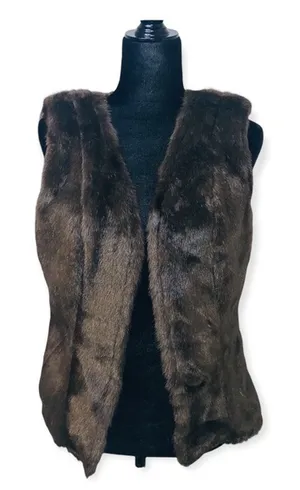 142✨Dimri Fur Vest✨ Brown thumbnail 1